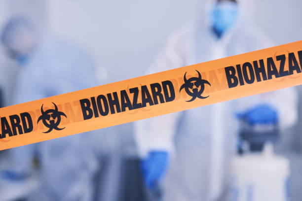 Professional Biohazard technician working in Webster, TX